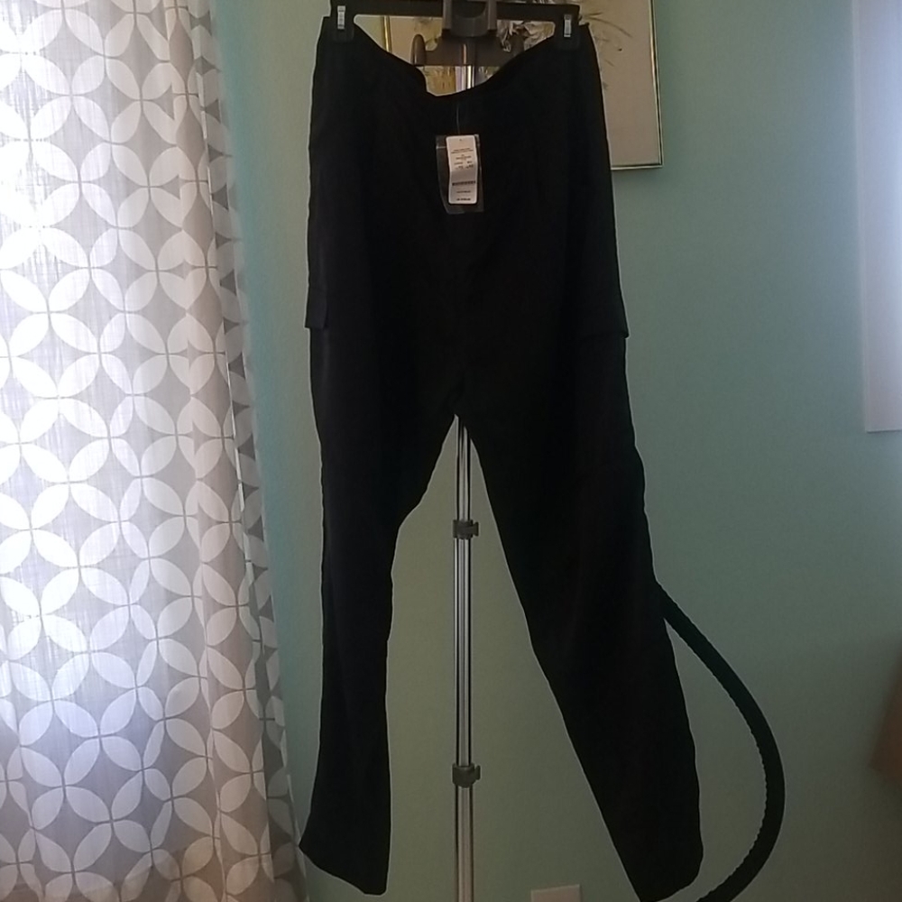 Satin Cargo Pants 💜